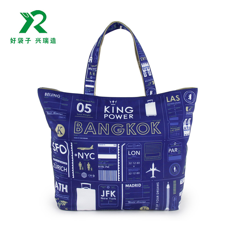 印花时尚牛津布袋定制