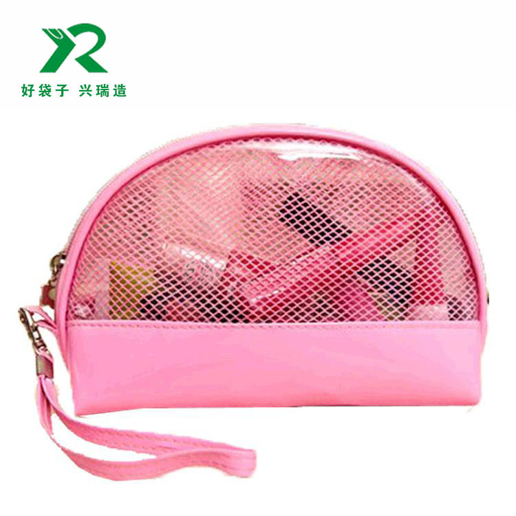 韩版纯色防水洗簌可爱化妆包