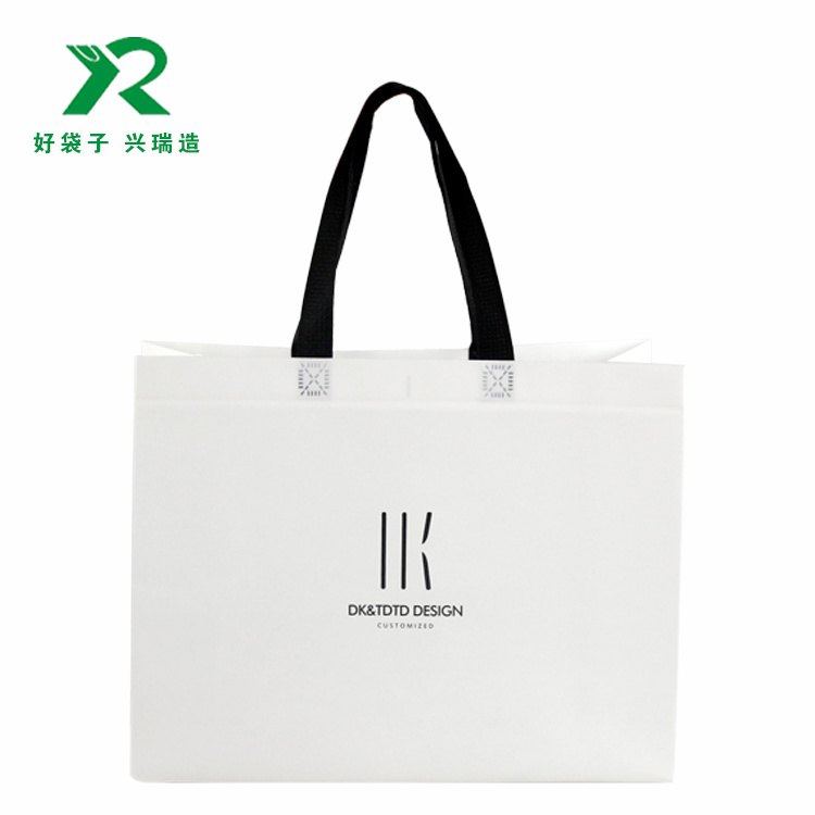 无纺布高档定制广告环保覆膜手提袋