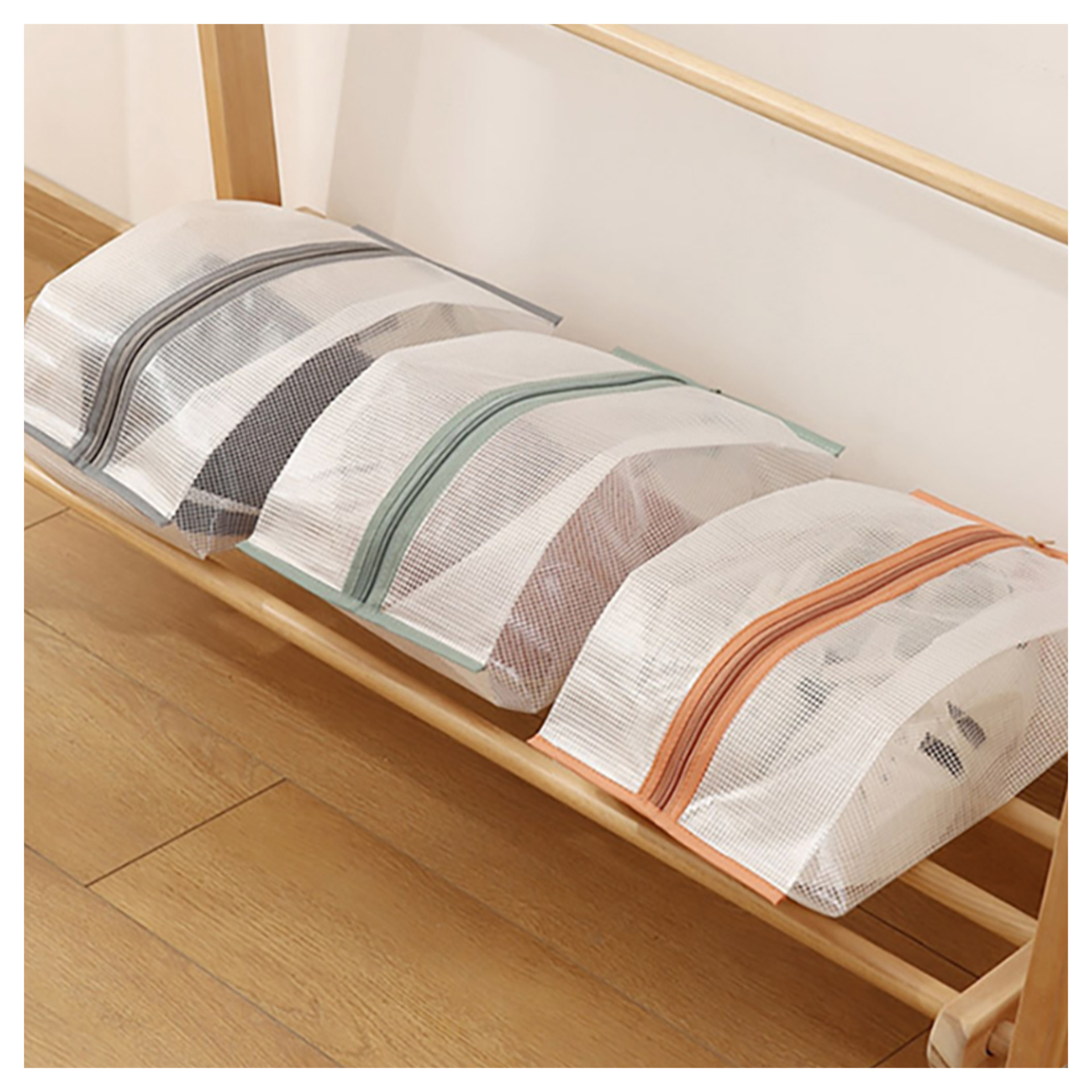 透明防潮防霉防尘收纳鞋袋