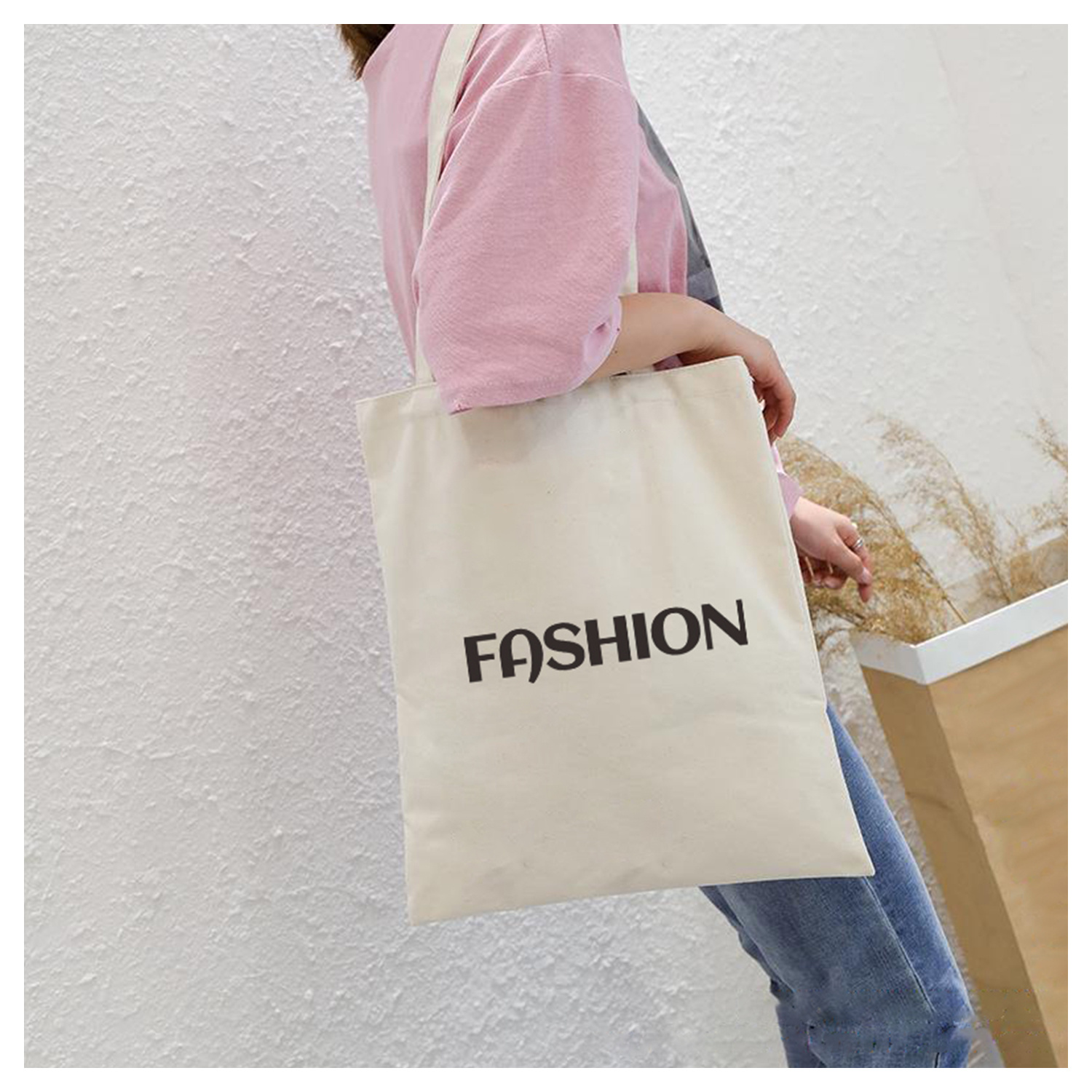 女士环保文艺时尚单肩手提袋