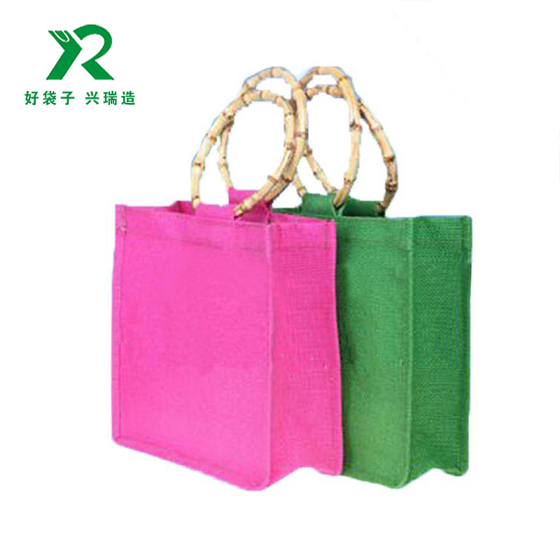 复古单肩麻布棉布袋定制